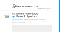 Desktop Screenshot of phoenixmedicalinc.com